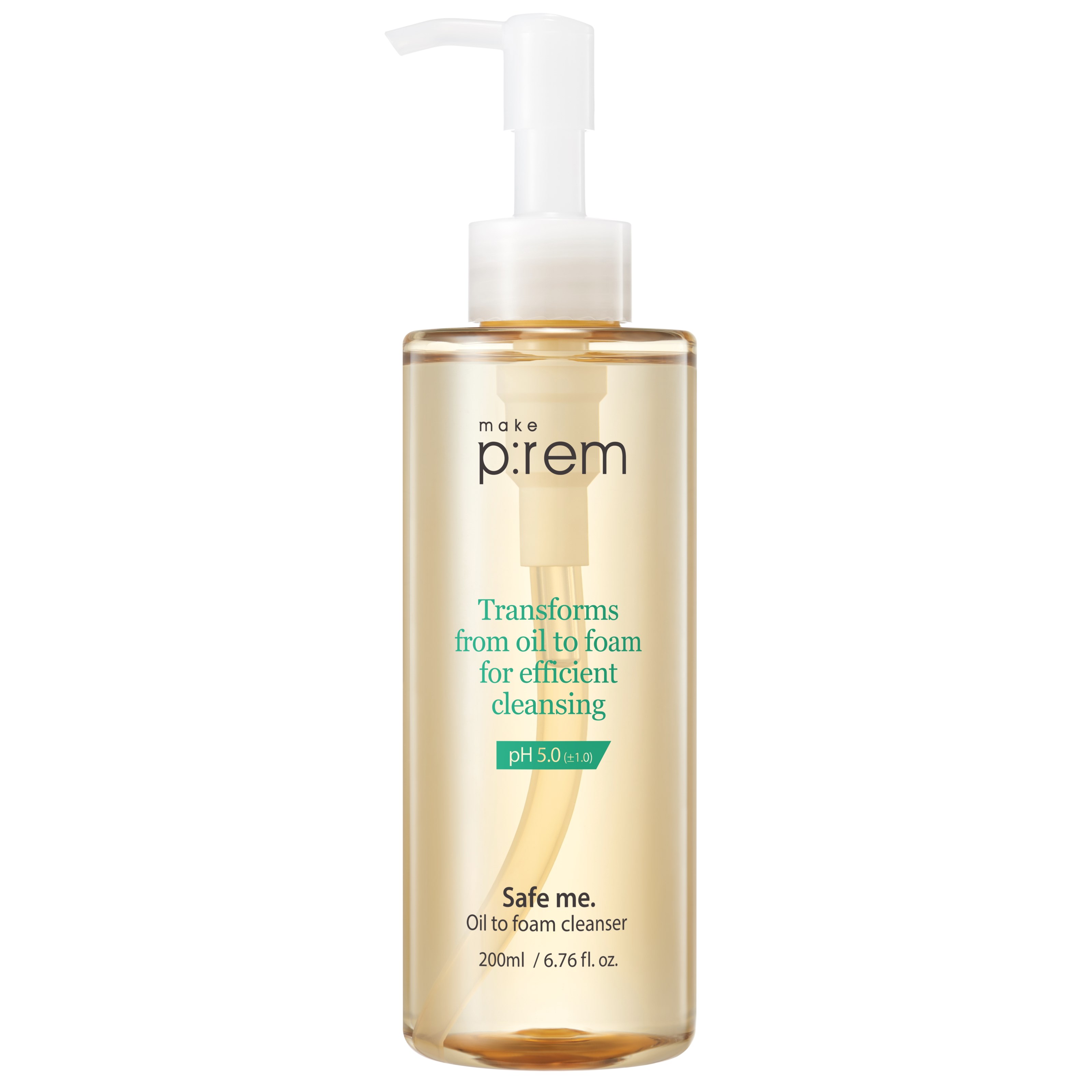 Make P:rem Safe Me Oil to Foam Cleanser 200 ml billede