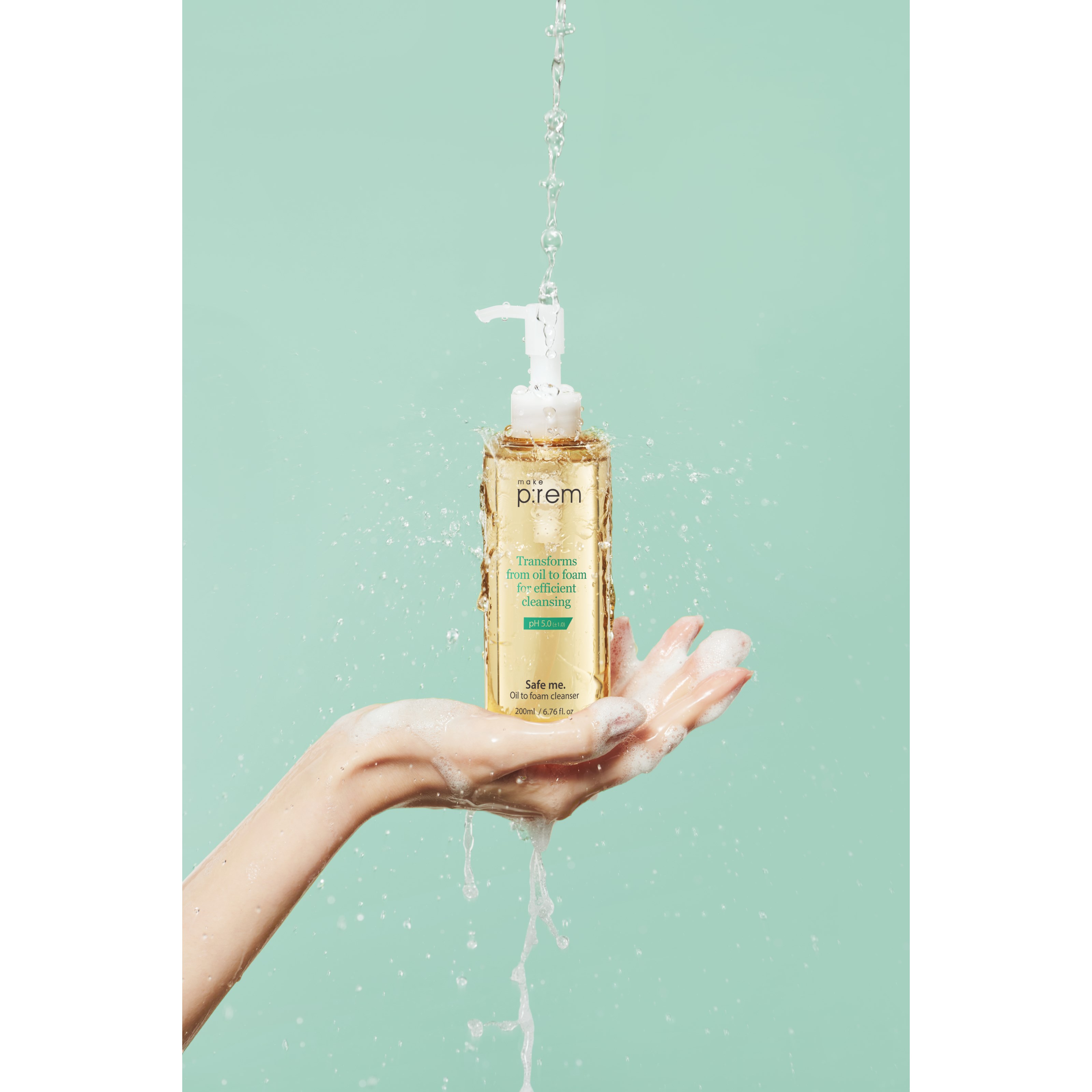Make P:rem Safe Me Oil to Foam Cleanser 200 ml (obrázok 4)