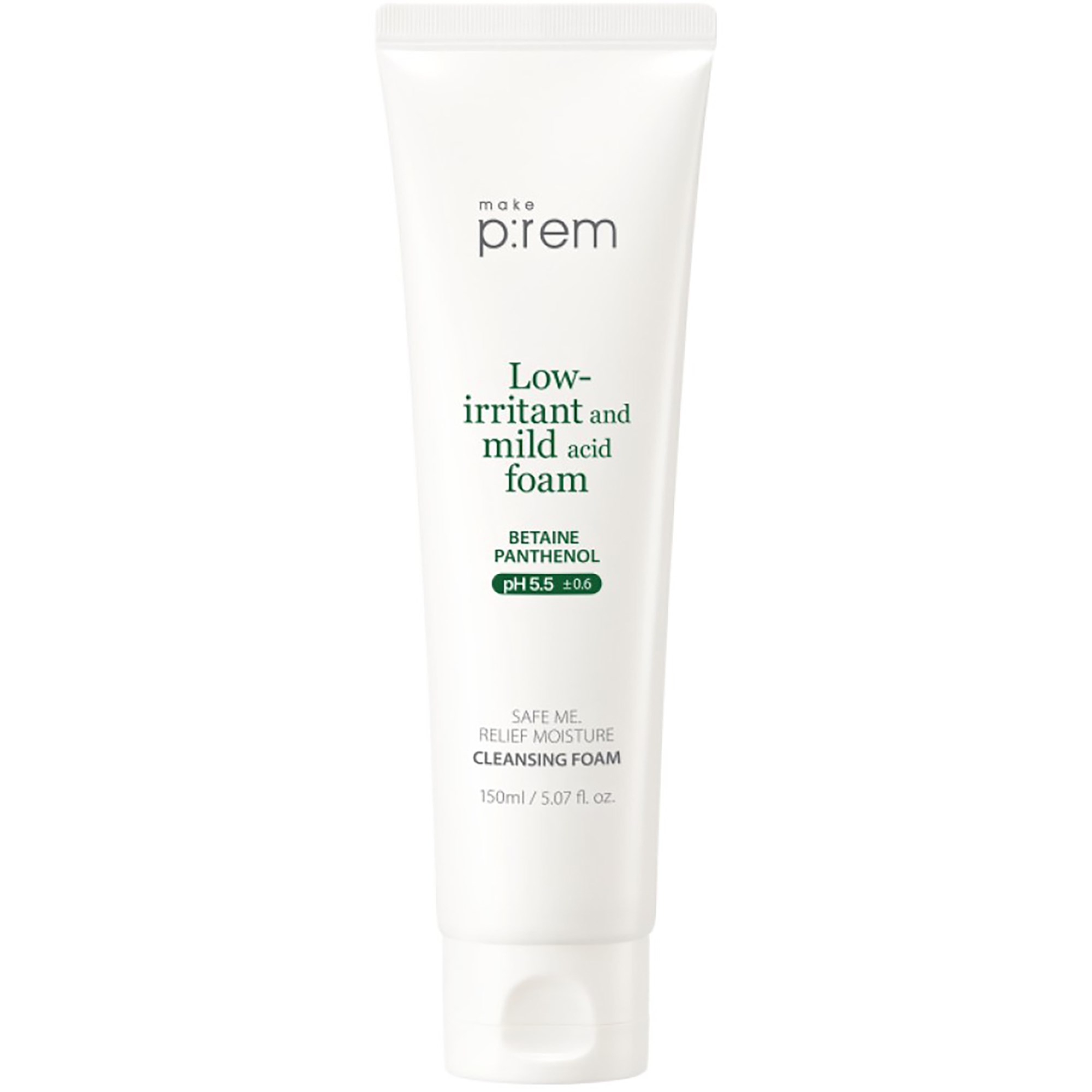 Make P:rem Safe me. Relief Moisture Cleansing Foam 150 ml billede