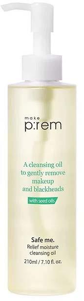 Make Prem Safe me. Relief moisture cleansing oil 210 ml