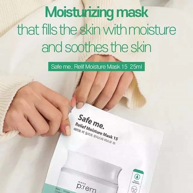 Make P:rem Safe me. Safe me. Relief Moisture Mask (obrázok 4)