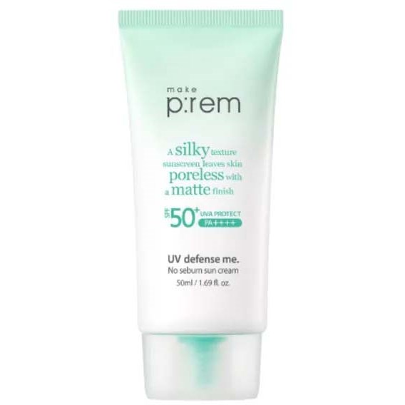 Make P:rem UV defense me. No Sebum Sun cream 50 ml billede