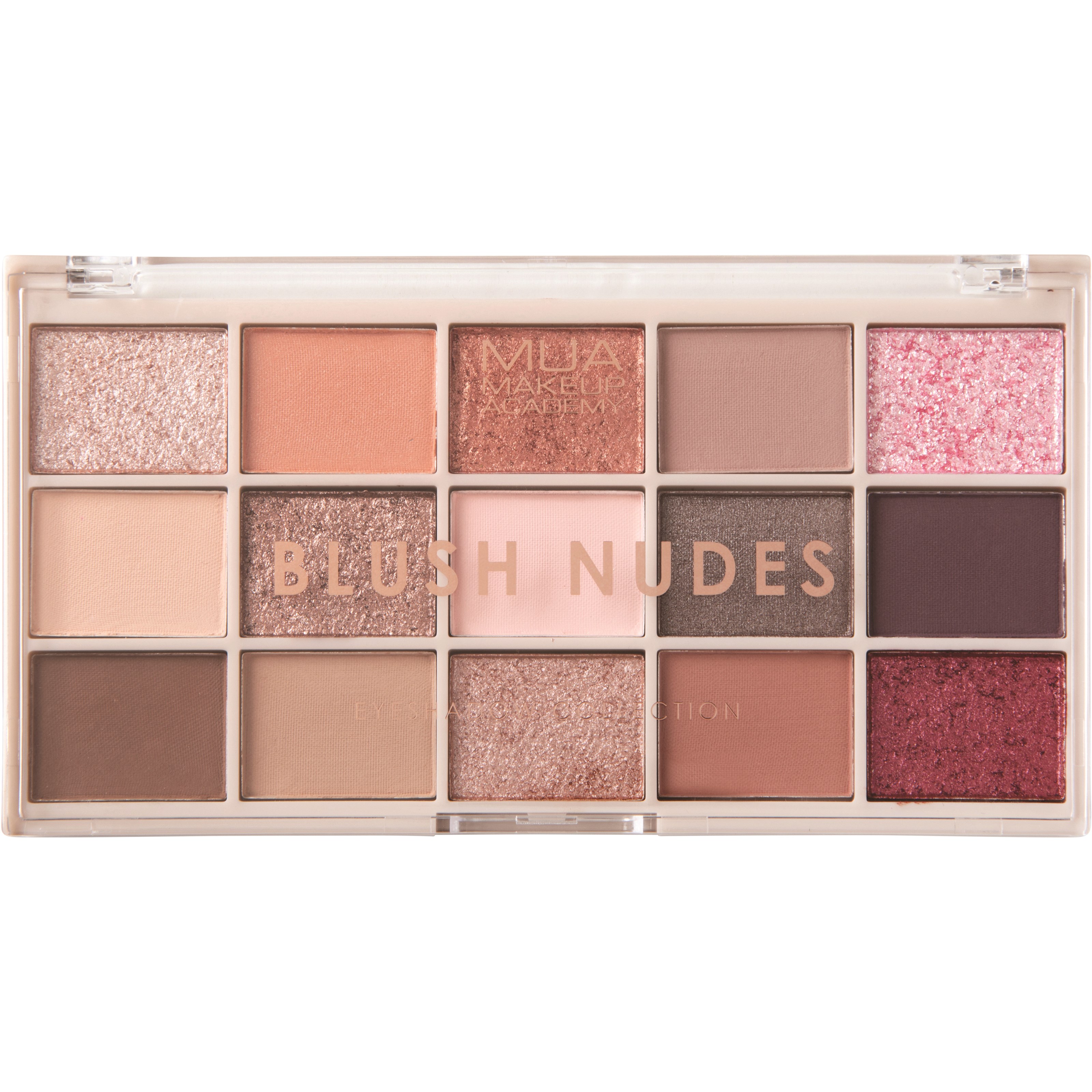 Läs mer om Makeup Academy Eyeshadow Palette 15 Shades Blush Nudes