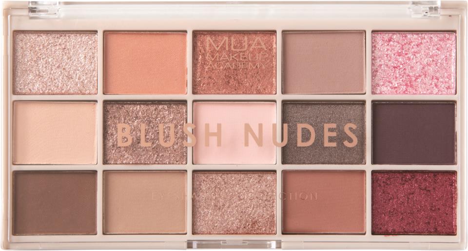 Makeup Academy Eyeshadow Palette 15 shades 12 g Blush Nudes