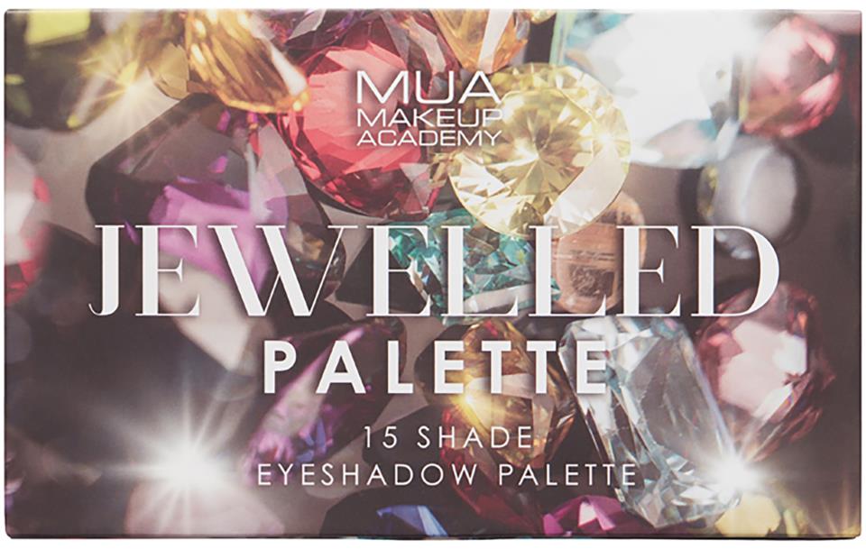 Makeup Academy Eyeshadow Palette 15 shades Jewelled