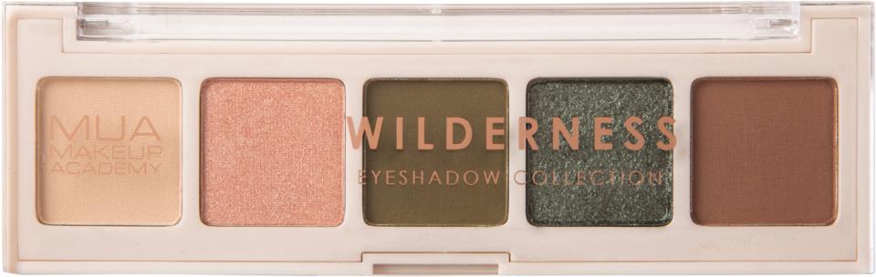 Makeup Academy Eyeshadow Palette 5 shades 32 g Wilderness