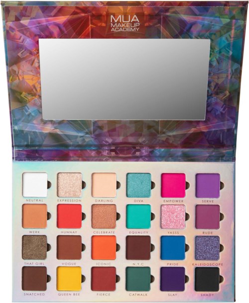 MUA Makeup Academy Kaleidoscope XTRA 24 Shade Eyeshadow Palette Eyeshadow