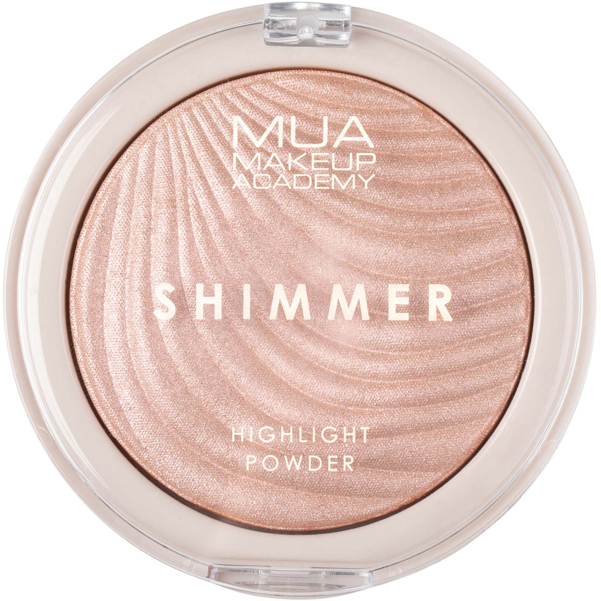 MUA Makeup Academy Shimmer Highlight Powder Pink Shimmer