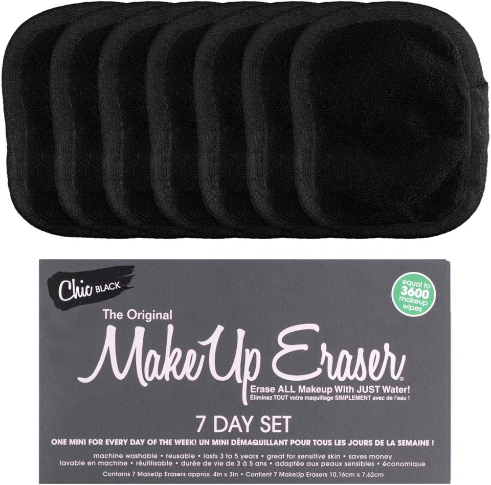 Make up Eraser New Chic Black 7-day Set