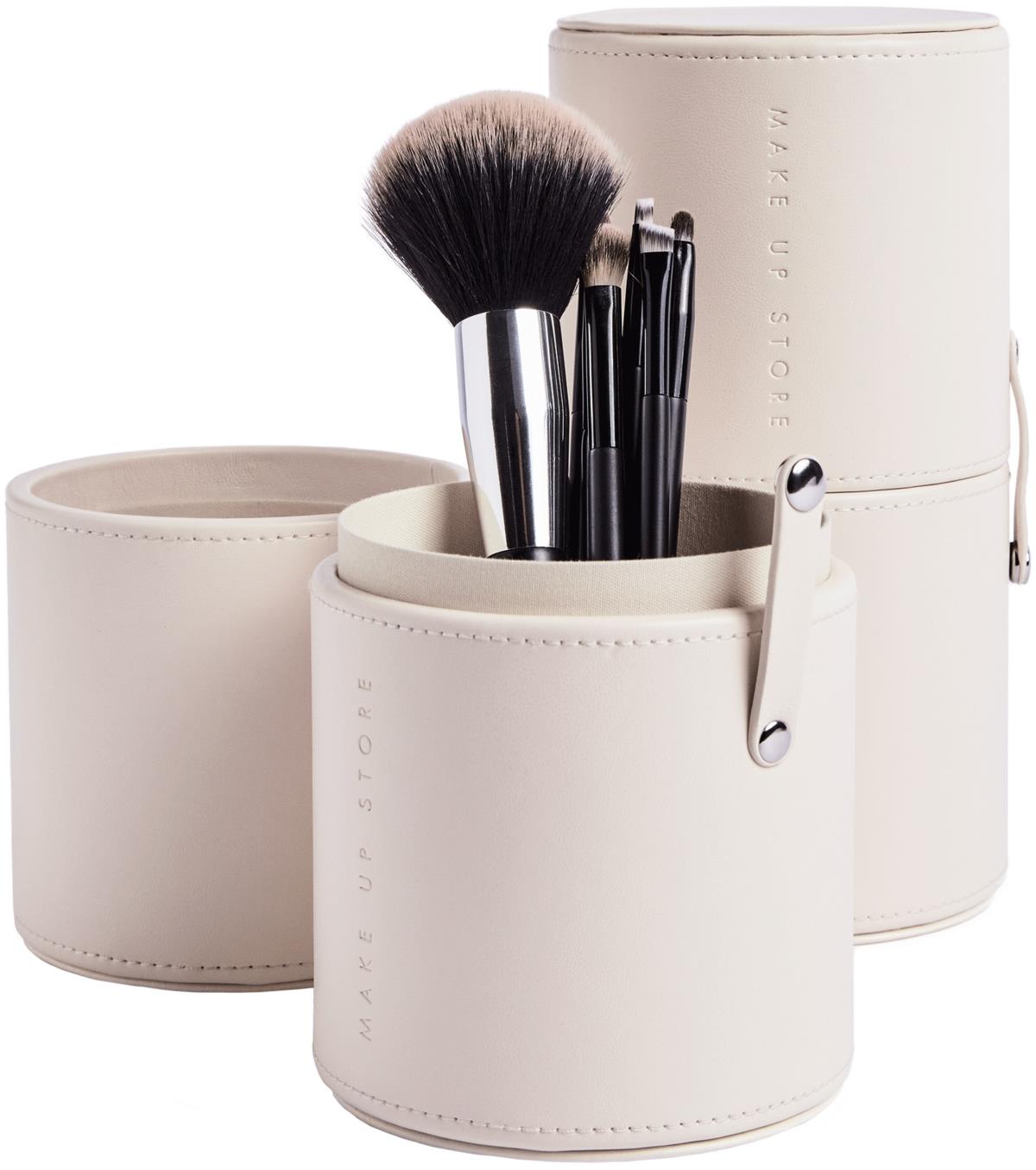 Cylinder Makeup Brush Case Make Up Store Brush Holder Case