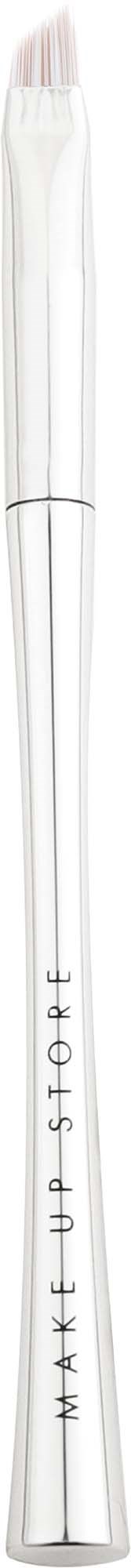 Een witte pen met doorzichtige grip en roze punt, gemarkeerd Maxiflor. Het is een make-up of cosmeticapens.