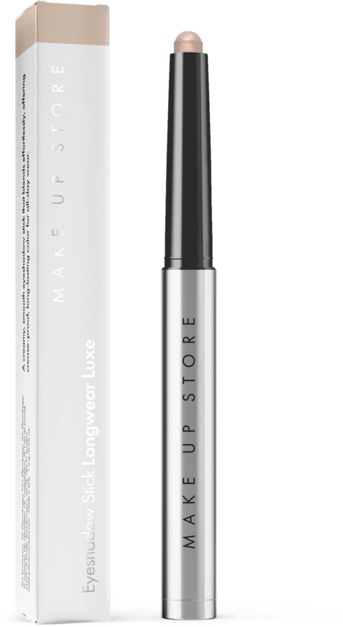 Тени для век в стике Make Up Store Longwear Luxe кремовые, с блеском, оттенок Creamy Quartz, 1,6 г — фото 4