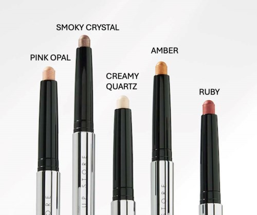 Тени для век в стике Make Up Store Longwear Luxe кремовые, с блеском, оттенок Creamy Quartz, 1,6 г — фото 6