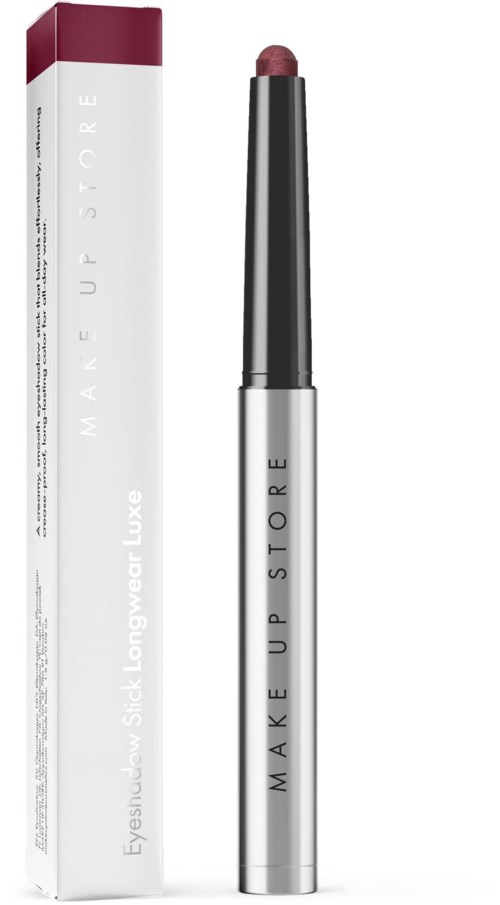 Тени для век в стике Make Up Store Longwear Luxe кремовые, с блеском, оттенок Ruby, 1,6 г — фото 4