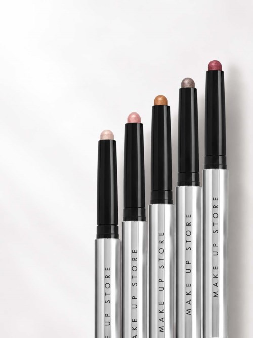 Тени для век в стике Make Up Store Longwear Luxe кремовые, с блеском, оттенок Ruby, 1,6 г — фото 8