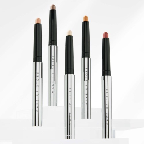 Тени для век в стике Make Up Store Longwear Luxe кремовые, с блеском, оттенок Smoky Crystal, 1,6 г — фото 5