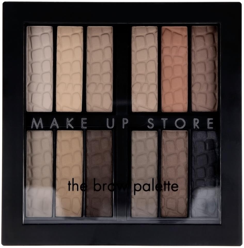 Make Up Store Palette 12 Shade Of Brow
