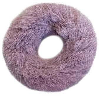 Make Up Store Scrunchie Furry Violet