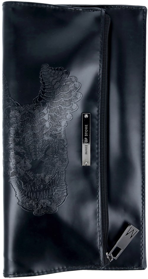 Make Up Store Skull Brush Bag