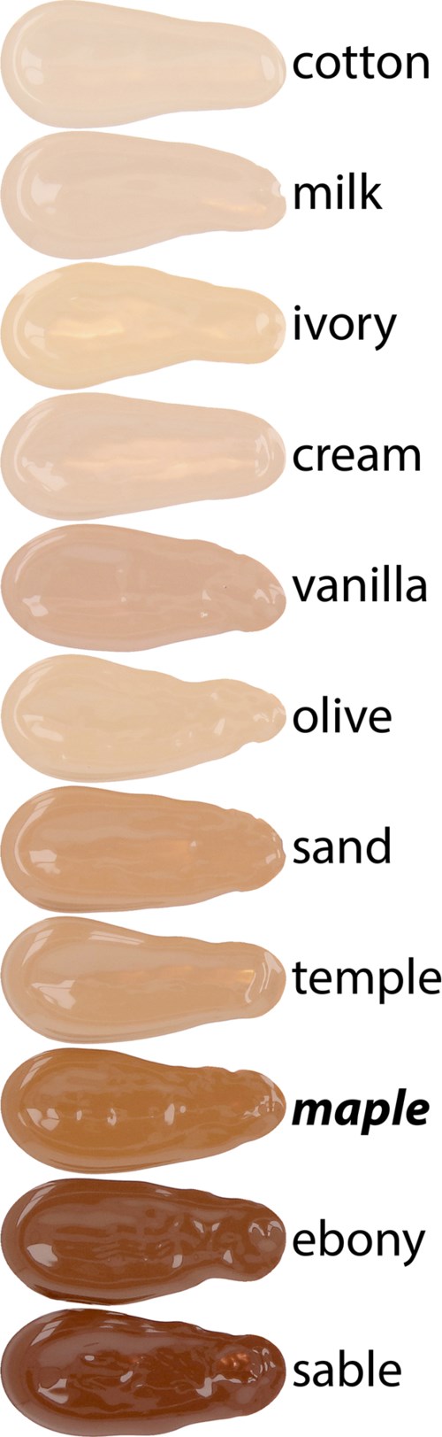 Make Up Store Soft Touch Foundation Maple