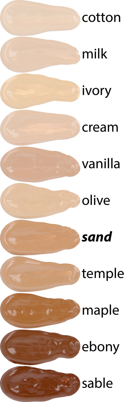 Make Up Store Soft Touch Foundation Sand