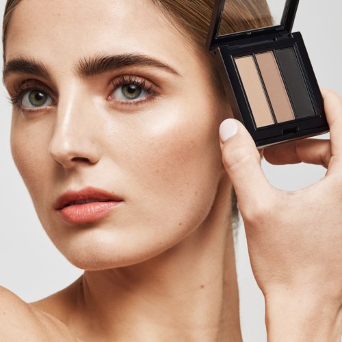 Палетка для бровей Make Up Store, 3 оттенка, 7 г — фото 3