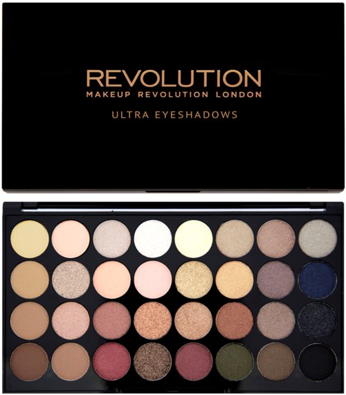 Revolution Beauty London 32 Eyeshadow Palette Flawless