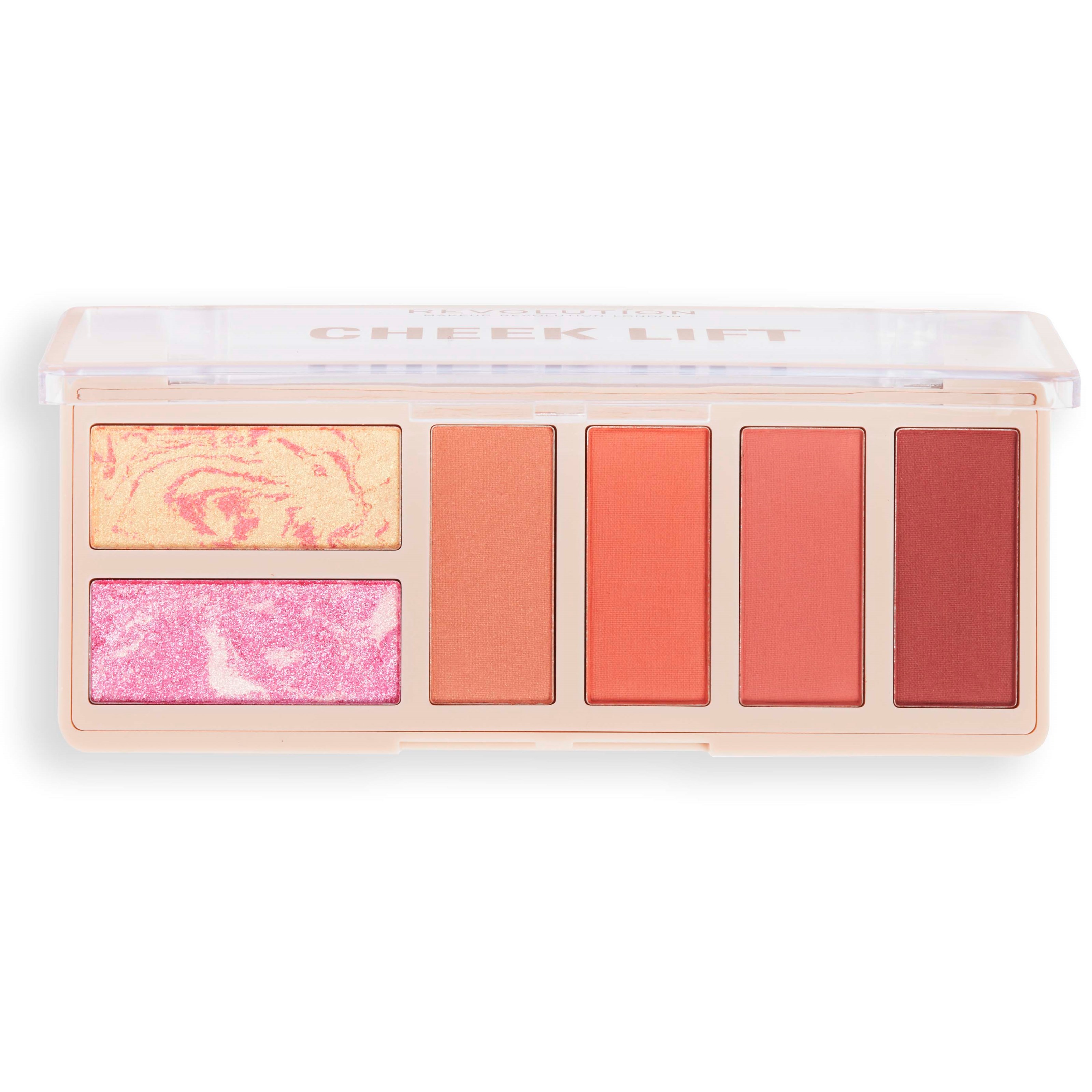 Makeup Revolution Blush Lift Palette Coral Dreaming Coral Dreaming
