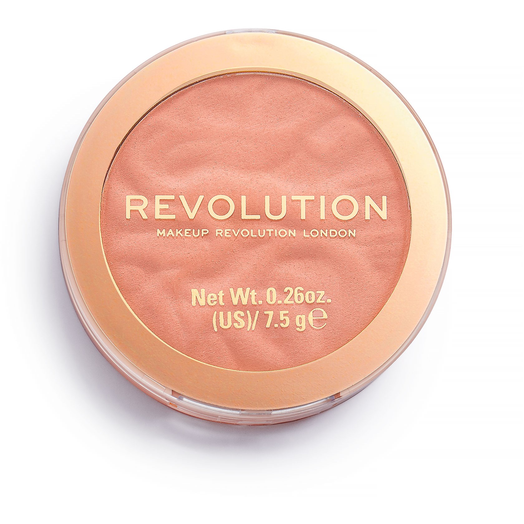 Läs mer om Makeup Revolution Blusher Reloaded Peach Bliss