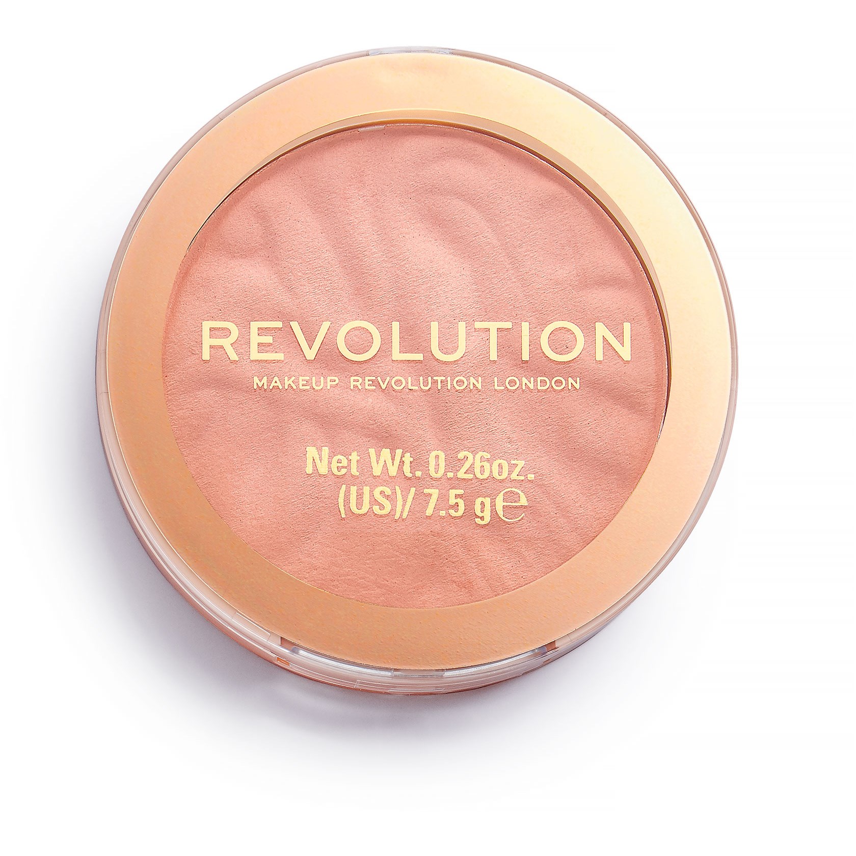 Фото - Пудра й рум'яна Makeup Revolution Reloaded Blusher Peaches & Cream 