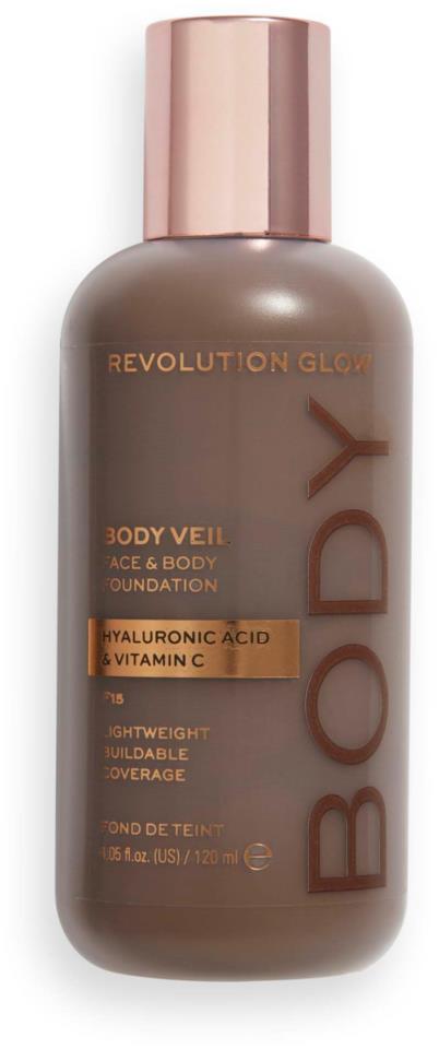 Makeup Revolution Body Veil Foundation F15 120ml