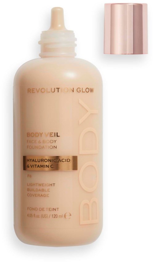 Revolution Beauty London Body Veil Foundation F6