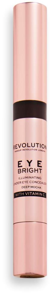 Makeup Revolution Bright Eye Concealer Deep Mocha 3ml
