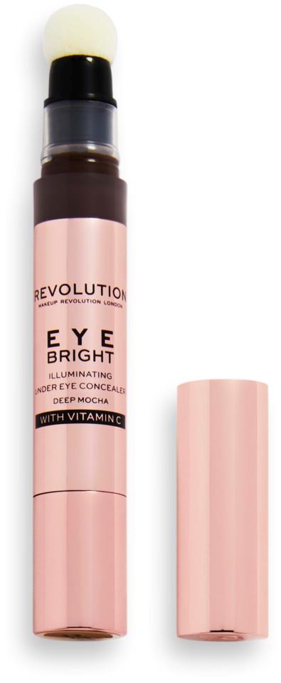Makeup Revolution Bright Eye Concealer Deep Mocha 3ml