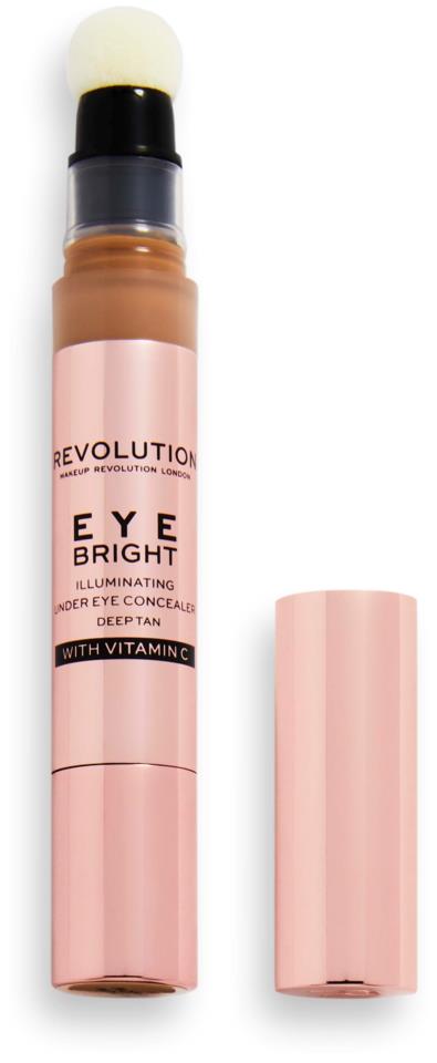 Makeup Revolution Bright Eye Concealer Medium Deep Tan 3ml