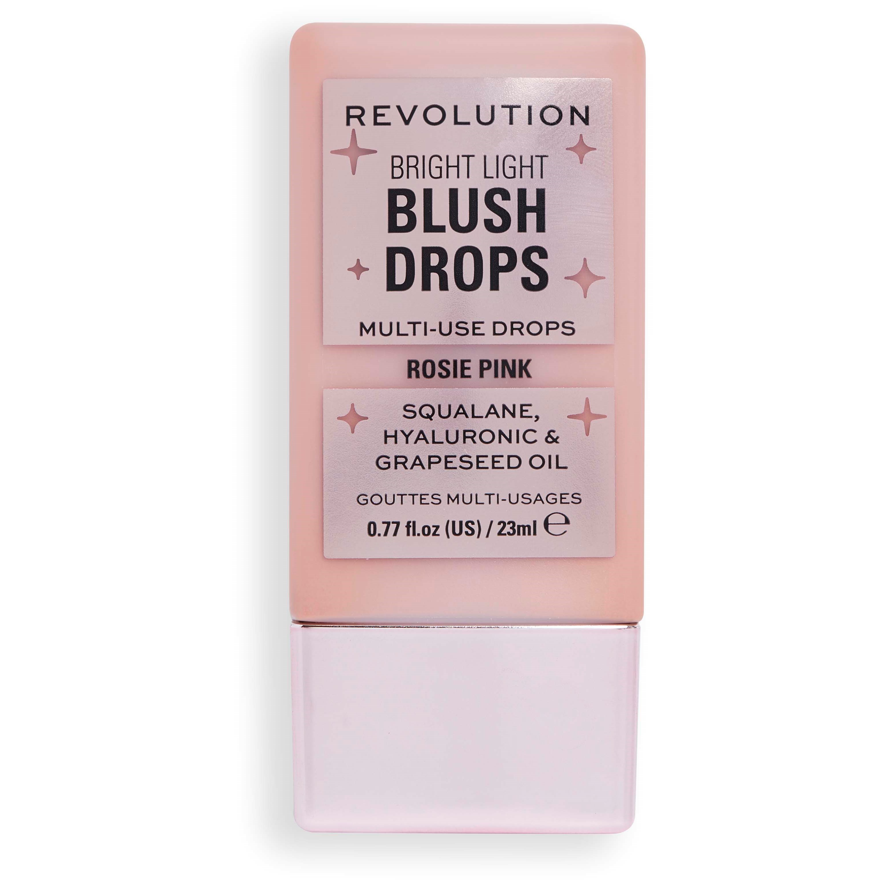 Läs mer om Makeup Revolution Bright Light Blush Drops Pink Rosie