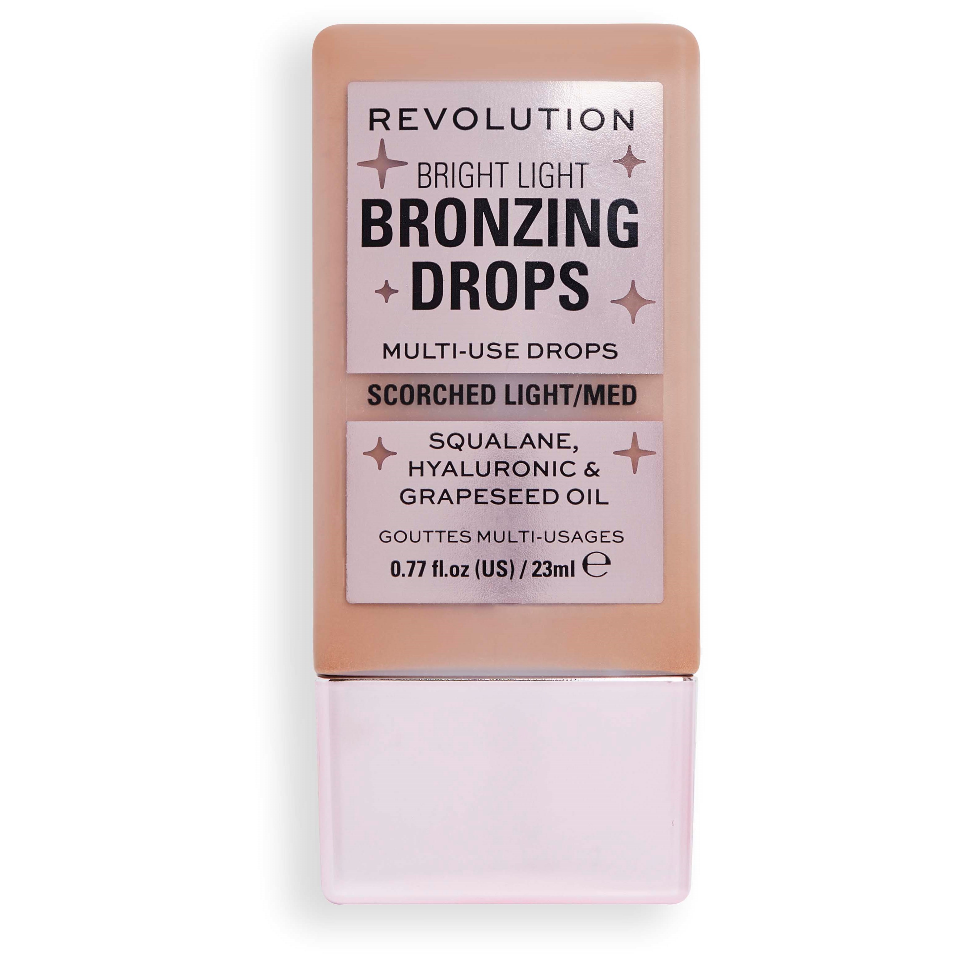Läs mer om Makeup Revolution Bright Light Bronzing Drops Bronze Scorched