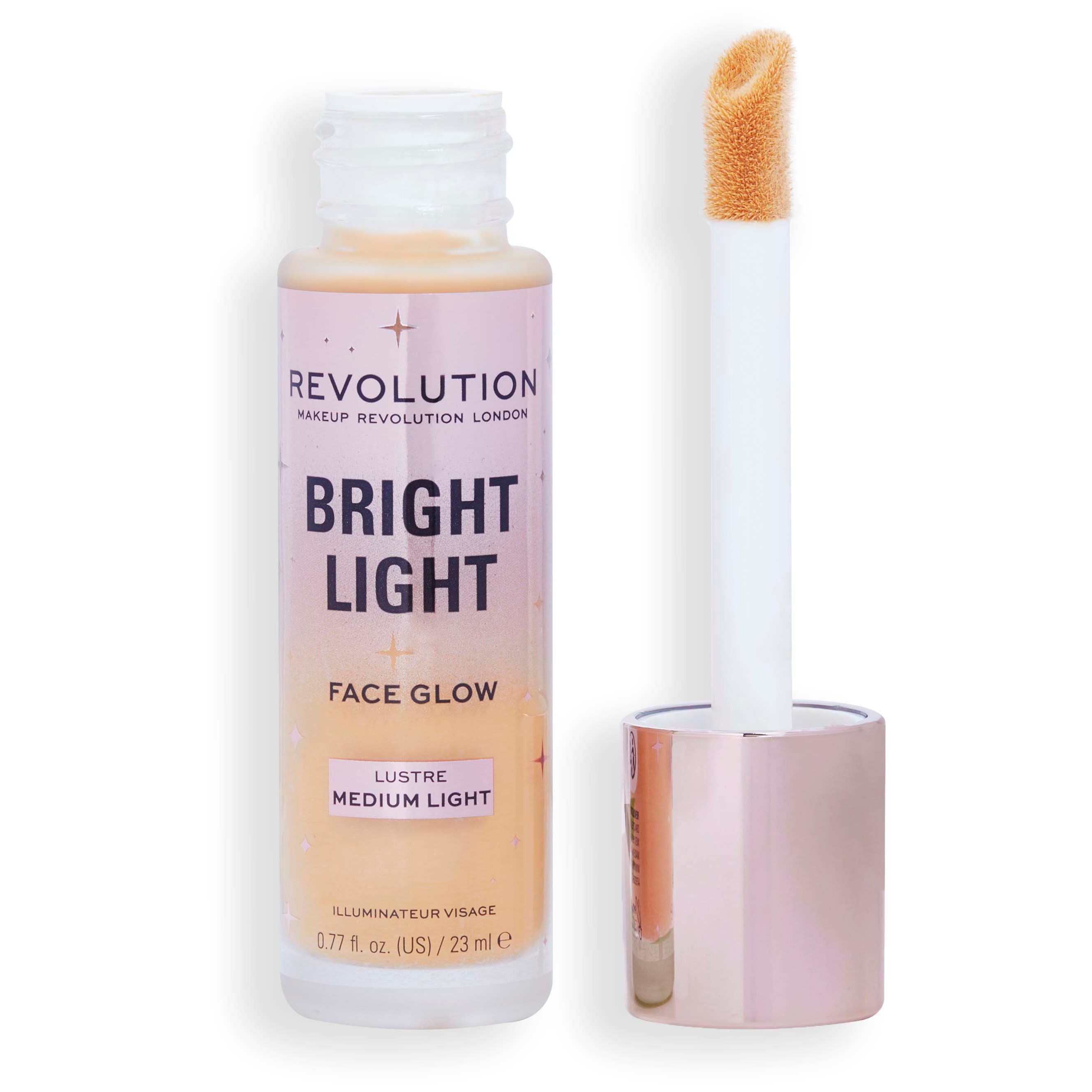 Läs mer om Makeup Revolution Bright Light Face Glow Lustre Medium Light