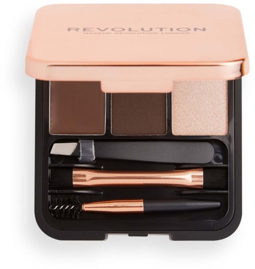 Revolution Beauty London Brow Sculpt Kit Dark