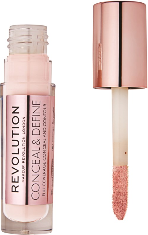 Ett läppstift med ett rosa glossapplikator och en roséguldfärgad hatt.