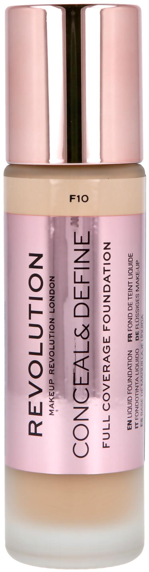 Revolution Beauty London Conceal & Define Foundation F10