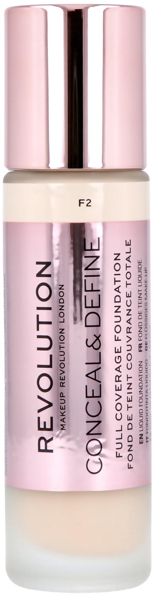 Revolution Beauty London Conceal & Define Foundation F2