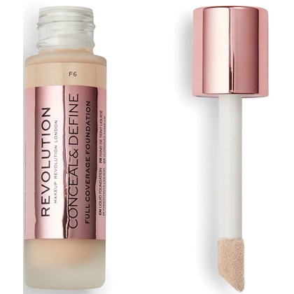 Revolution Beauty London Conceal & Define Foundation F6 (obrázok 3)