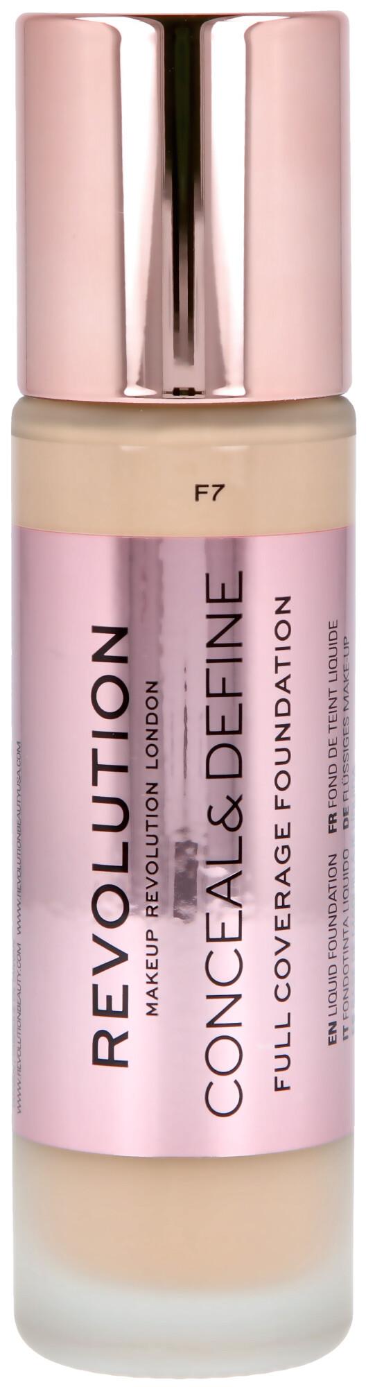 Revolution Beauty London Conceal & Define Foundation F7