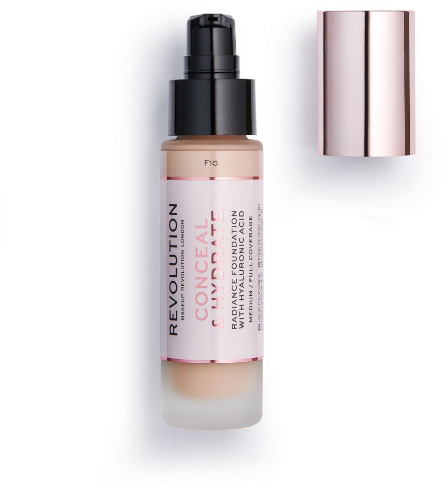 Makeup Revolution Conceal & Hydrate Foundation F10