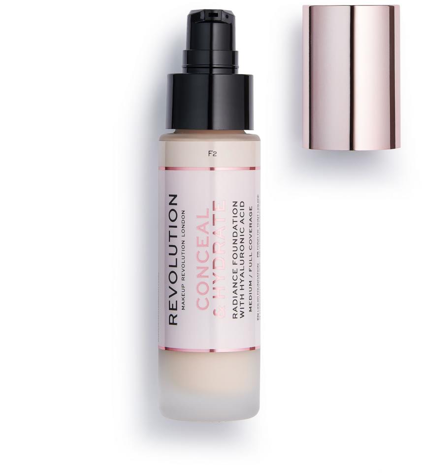 Makeup Revolution Conceal & Hydrate Foundation F2