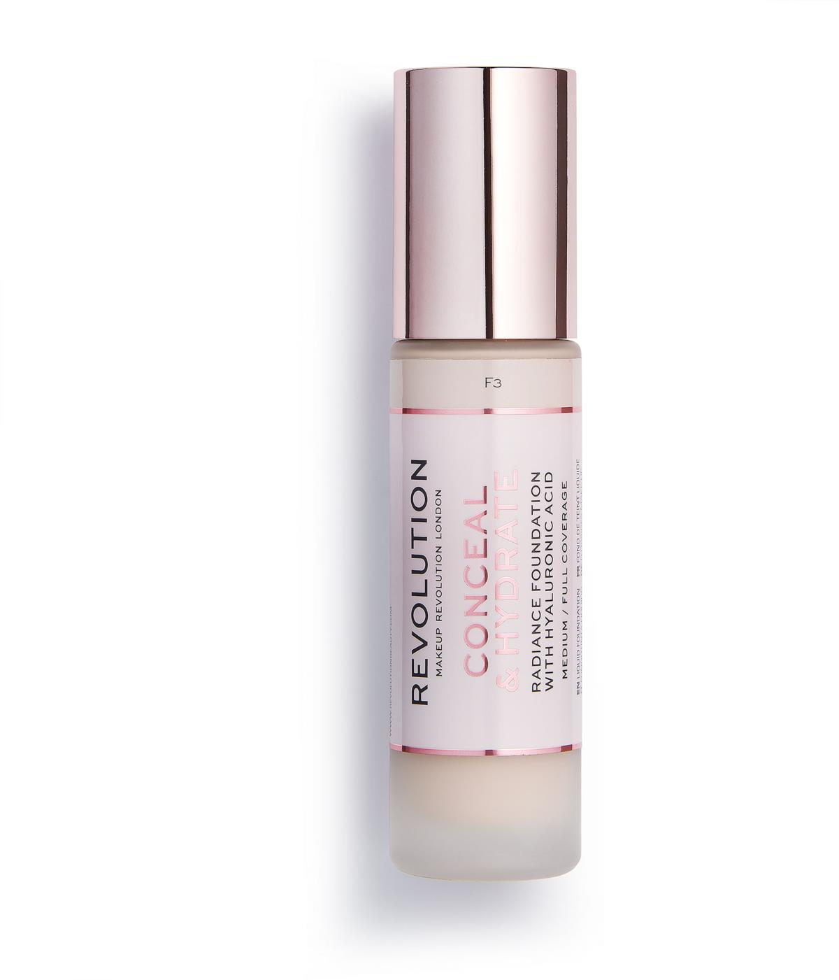 Makeup Revolution Conceal & Hydrate Foundation F3