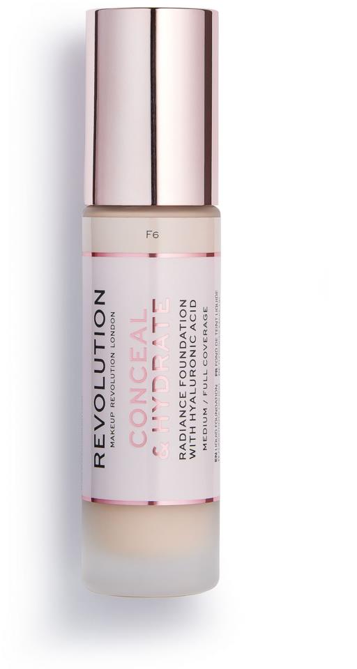 Makeup Revolution Conceal & Hydrate Foundation F6