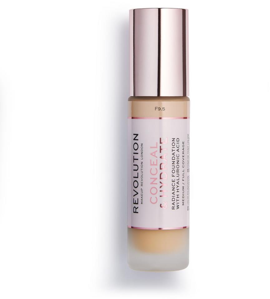 Makeup Revolution Conceal & Hydrate Foundation F9.5