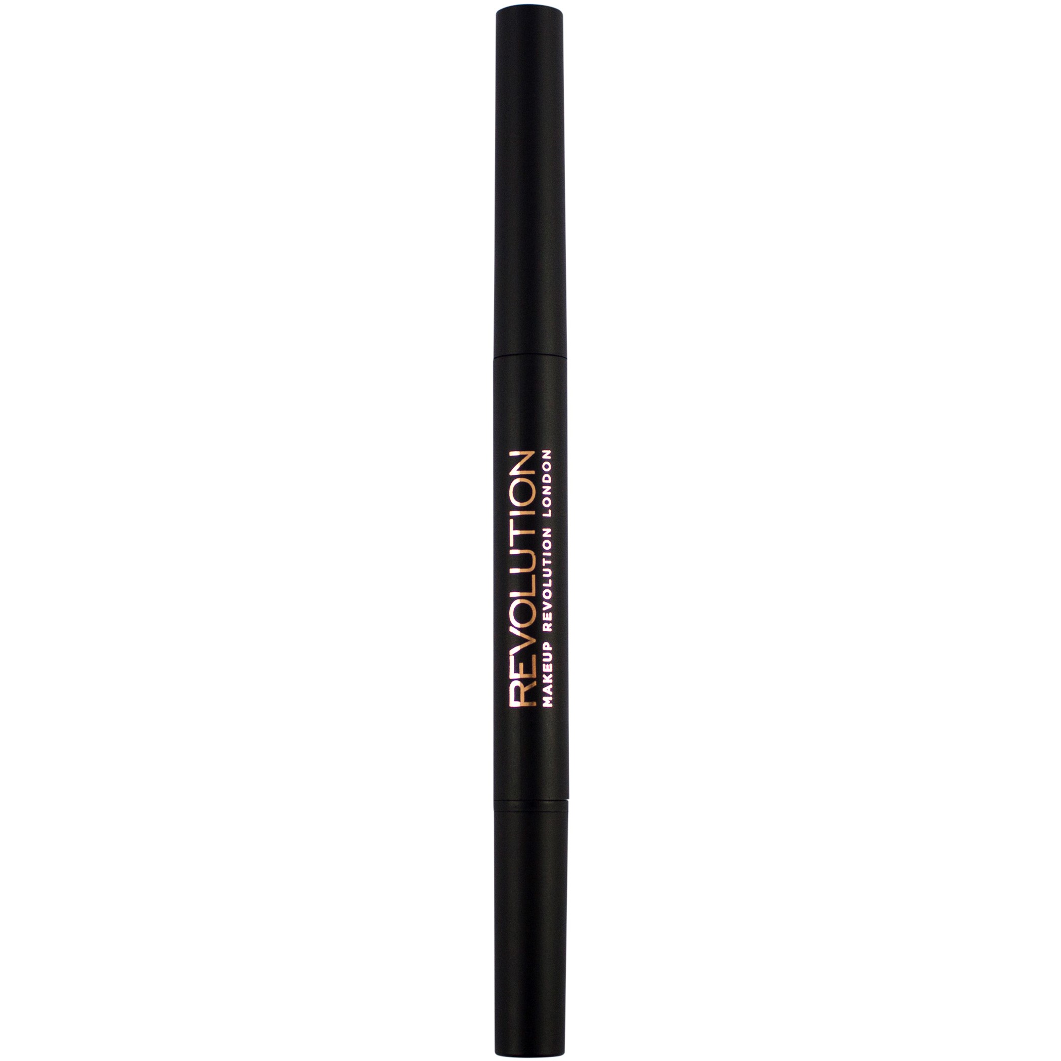 Produktfoto för Makeup Revolution Duo Brow Pencil Dark Brown